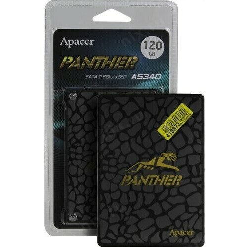 SSD накопитель Apacer 120GB AS340 AP120GAS340G-1 {SATA3.0}
